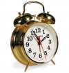 Advance Twin Bell Key wind Alarm Clock