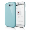 elago G5 Slim Fit Case for Galaxy S3 (Fits Verizon, AT&T, T-Mobile, Sprint and other Carriers) - Glossy Coral Blue - ECO PACK