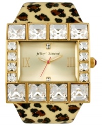 An infinitely glamorous watch for the fierce fashionista, by Betsey Johnson.