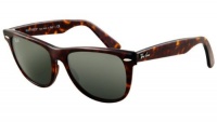 Ray Ban 2140 902 (54) Wayfarer, Tortoise/Crystal Green, One Size