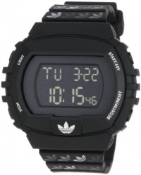 Adidas Men's ADH6122 NYC Printed Black and Grey Digital Watch