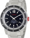 red line Men's 50013-11 Meter Collection Automatic Black Dial Stainless Steel Watch