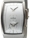 Skagen Men's 281LSS Dual-Time Mesh Watch