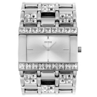 GUESS? Women's 95484L Crystal Accented Stainless Steel Watch