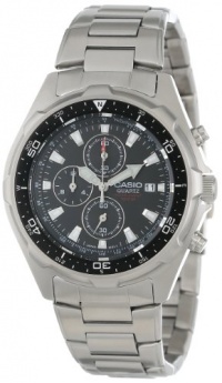 Casio Men's AMW330D-1AV Dive Chronograph Stainless Steel Watch