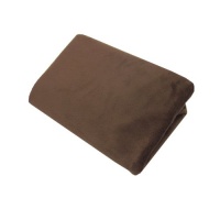 American Baby Company Heavenly Soft Chenille Fitted Flat Changing Pad Cover, Chocolate