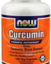 Now Foods Curcumin Turmeric Root Extractract 95%, Veg-capsules, 120-Count