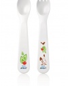 Philips AVENT BPA Free Toddler Spoon and Fork, 12+ Months