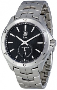 TAG Heuer Men's WAT2110.BA0950 Link Black Dial Watch