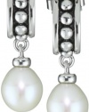 Honora Pallini White Freshwater Cultured Pearl Dangle Earrings