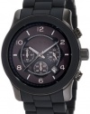 Michael Kors Watches Michael Kors Men's Gunmetal Oversize Runway (Gunmetal)