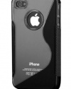 Apple iPhone 4S/iPhone 4 S-Line Hybrid Case (Black)