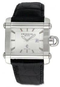 Charriol Actor Stainless Steel Mens Strap Watch Silver dial CAH-80-2-81-H021