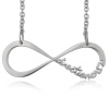 STAINLESS STEEL INFINITE DIRECTIONER NECKLACE 5 GRAMS