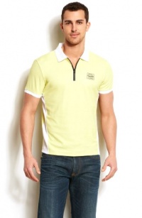 Armani Exchange Mens A|X Blocked Polo