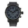 TW Steel Men's TW128 Grandeur Tech Black Rubber Chronograph Dial Watch