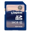 Kingston 16 GB Class 4 SDHC Flash Memory Card SD4/16GB