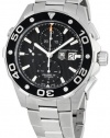 TAG Heuer Men's CAJ2110BA0872 Aquaracer Chronograph Watch