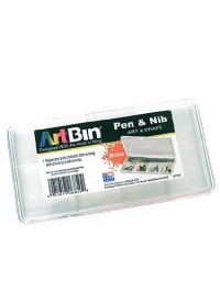 ArtBin Pen and Nib Clear Polymer Box