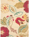 Area Rug 3x5 Rectangle Country & Floral Beige - Multi Color Color - Safavieh Blossom Rug from RugPal