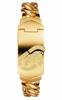 Goldtone Marc Ecko Ecko ID Flip Watch 8