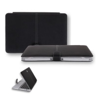 CaseCrown Book Cover Clip On Case (Black) for 13 Inch Apple MacBook Air