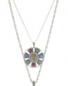 Lucky Brand Indian Double-Drop Pendant Necklace, 20