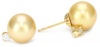 TARA Pearls Gold South Sea Stud 9X10mm 14 Karat Yellow Gold Stud Earrings