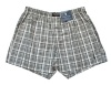 Polo Ralph Lauren Classic-Fit Plaid Boxer, Gray, M