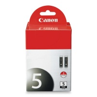 Canon PGI-5 BK 0628B009 2-Pack Pigment Black Ink Tanks