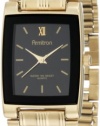 Armitron Men's 201576 Gold-Tone Black Dial Dress Watch