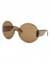 Emporio Armani 9837 3UT Brown 9837 Round Sunglasses