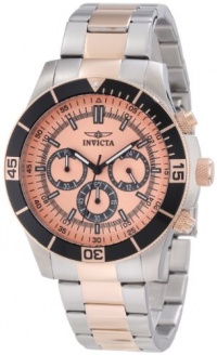 Invicta Men's 12842 Specialty Chronograph Rose Dial Watch