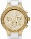 DKNY Ceramic Chronograph Gold-tone Dial Women's watch #NY8260