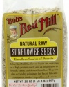 Bob's Red Mill Natural Raw Sunflower Seeds, 20-Ounce Packages (Pack of 4)