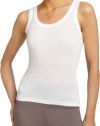 Calvin Klein Women's Modal Layer Tank, White, Medium