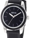 Kenneth Cole REACTION Women's RK6011 HOLIDAY-Box Set Round Black Enamel Bezel Watch