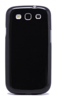 Diztronic High Gloss Black Flexible TPU Case & Screen Protector for Samsung Galaxy S III - Retail Packaging