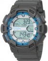 Armitron Men's 40/8246MGRY Grey Resin Digital World TimeSport Chronograph Watch