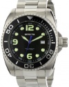 Invicta Men's 0480 Pro Diver Collection Black Mother-of-Pearl Dial Stainless Steel Watch