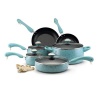 Paula Deen Signature Nonstick 15-Piece Porcelain Cookware Set