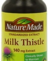 Nature Made Milk Thistle Standard Extract, 140mg, 50-Count