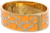 Kate Spade New York Garden Grove Orange Hinge Bangle Bracelet, 7