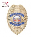 Gold Deluxe Special Police Badge