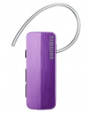 Samsung HM1700 Bluetooth Headset with Noise reduction and Echo cancellation, supports Music streaming (Purple)