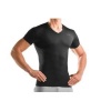 Men's Tactical HeatGear® Compression V-Neck T-Shirt Tops by Under Armour Medium Black