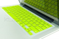 Kuzy - Neon YELLOW Keyboard Silicone Cover Skin for MacBook / MacBook Pro 13 15 17 Aluminum Unibody (fits MacBook with or w/out Retina Display), MacBook Air 13 Construction Hot Yellow