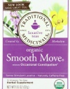 Traditional Medicinals Organic Smooth Move, 16-Count Boxes (Pack of 6)