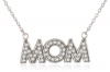 Judith Jack Double Impact Sterling Silver and Marcasite MOM Pendant Necklace, 18