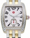 NEW MICHELE URBAN MINI DIAMOND TWO-TONE LADIES WATCH MWW02A000245